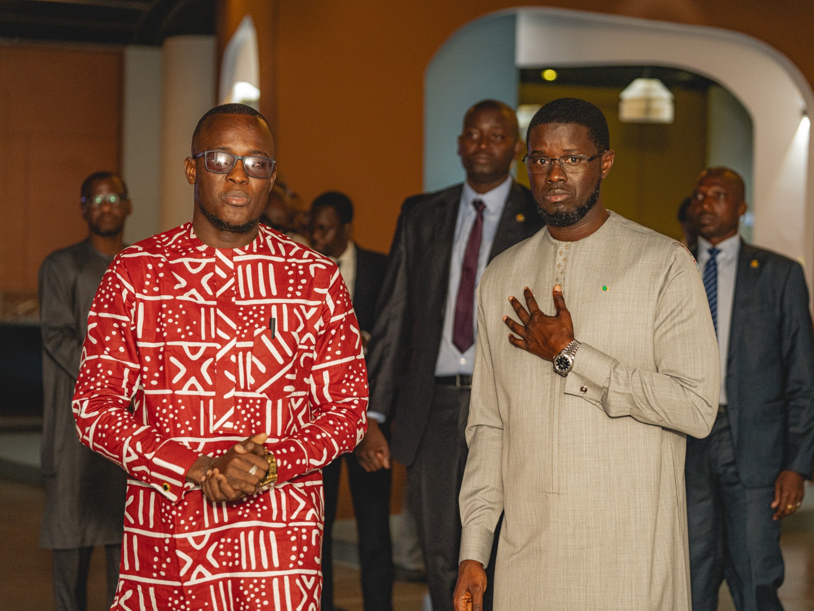 Rencontre avec le Chef de l'État