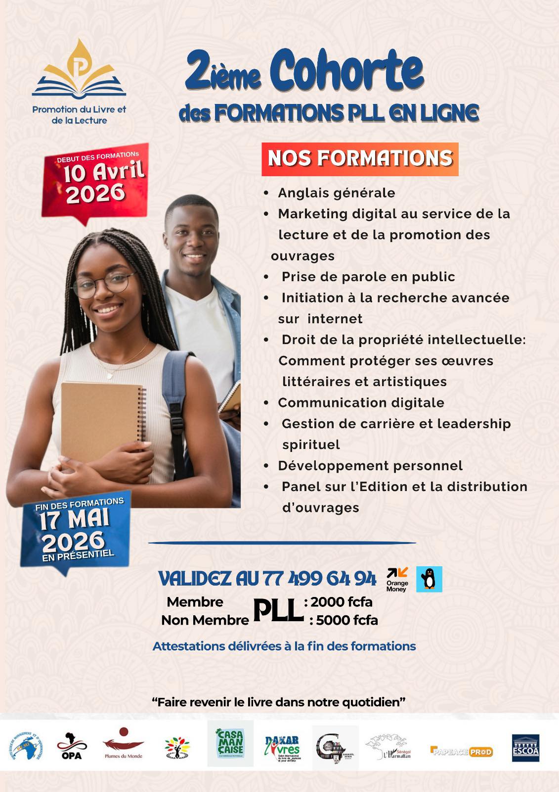 Formations PLL en ligne